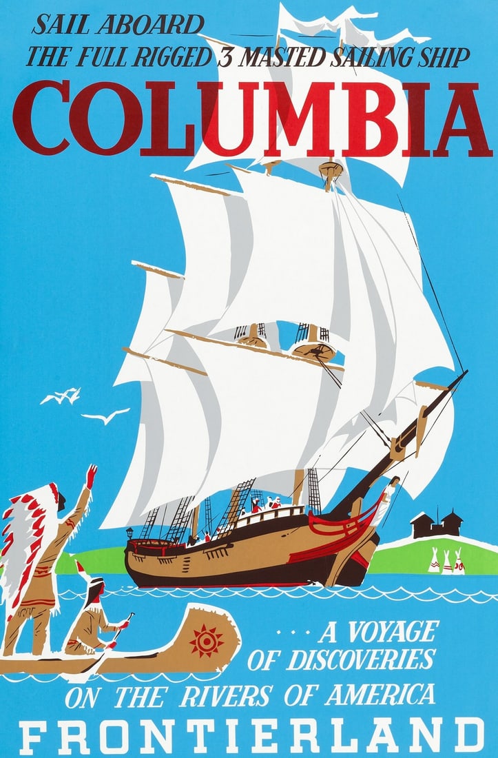 DISNEYLAND COLUMBIA POSTER PRINT (1 of 1)