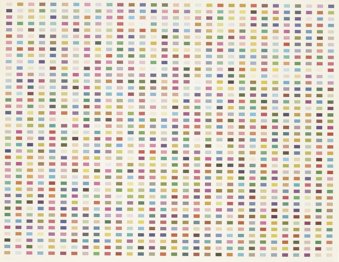 GERHARD RICHTER 1260 FARBEN PRINT (1 of 1)