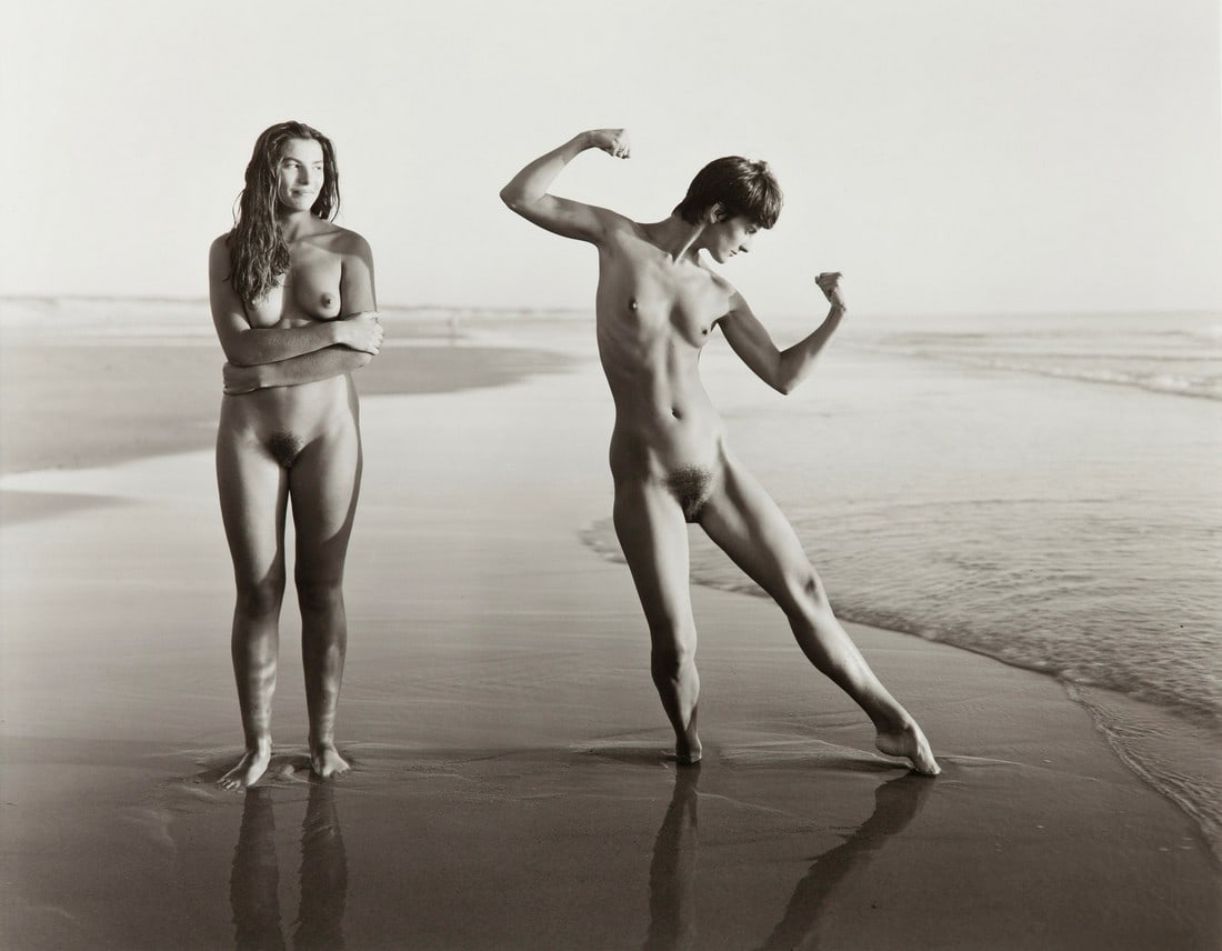 JOCK STURGS MAIA AND MARINE PRINT: Title: JOCK STURGS MAIA AND MARINE PRINT Description: Jock Sturges Maia and Marine Print mounted to board measuring at 16x20 inches Dimensions: 16x20" Reserve: $60.00 Shipping:Domestic: Flat-rate