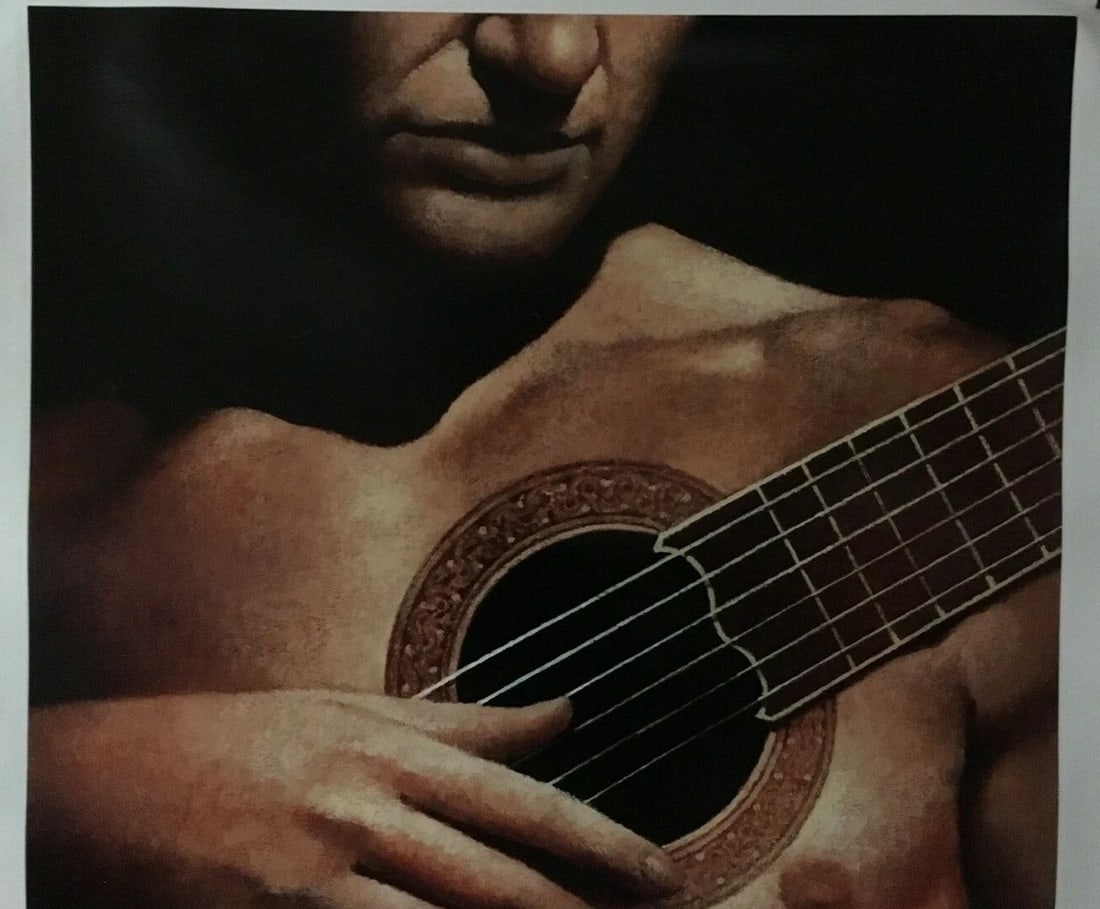 Original Vintage "The Troubador" Opera Polish Poster Linen Backed - 3