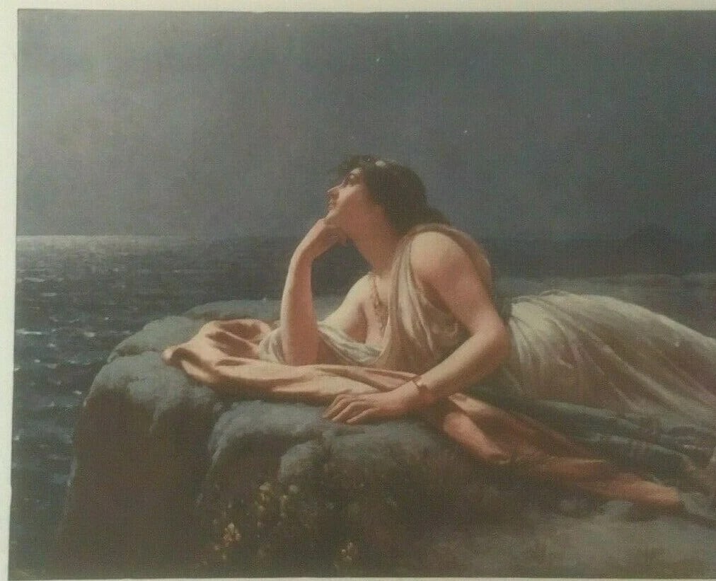 Original Vintage Jad Skin Cream Poster Linen Backed - 3