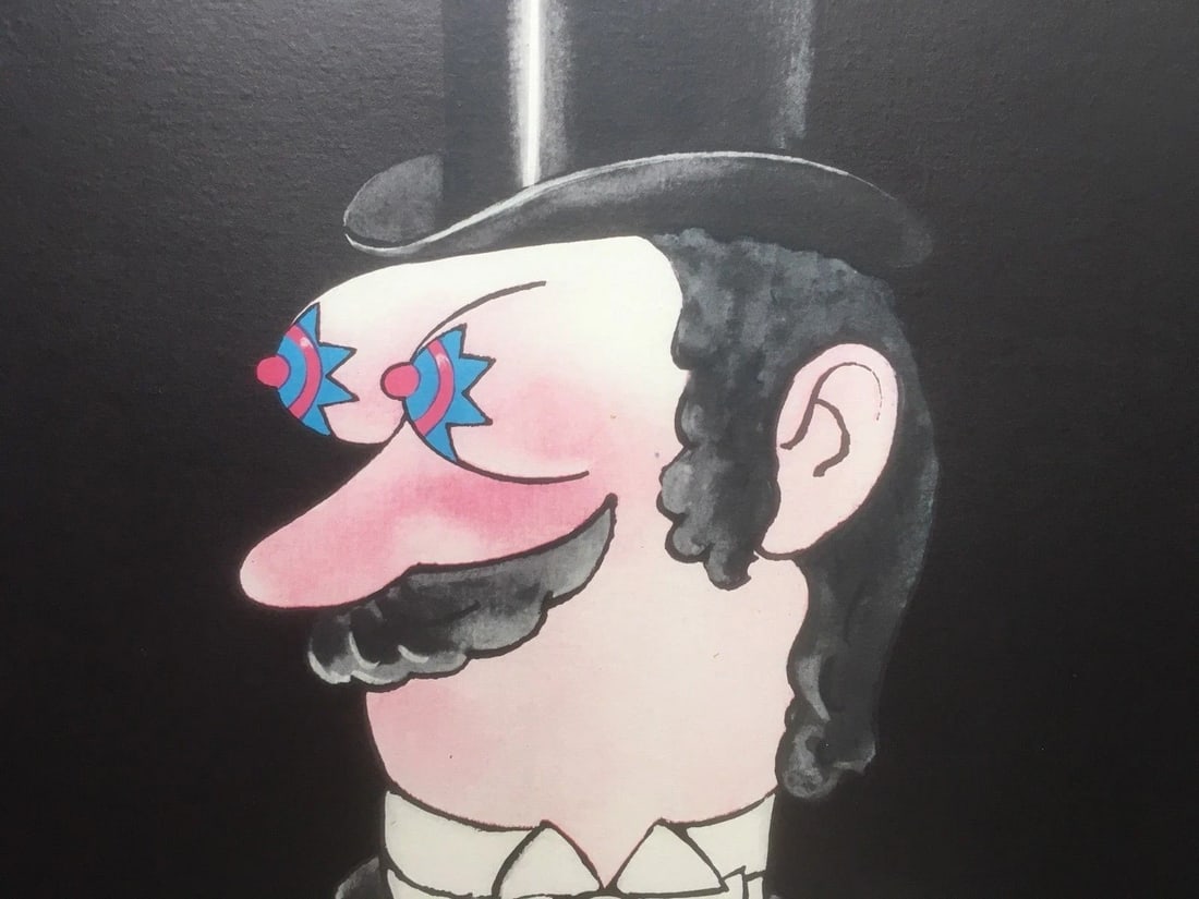 Original Vintage c.1960 Metropol Pariser Leben Entertainment Poster Linen Backed - 2