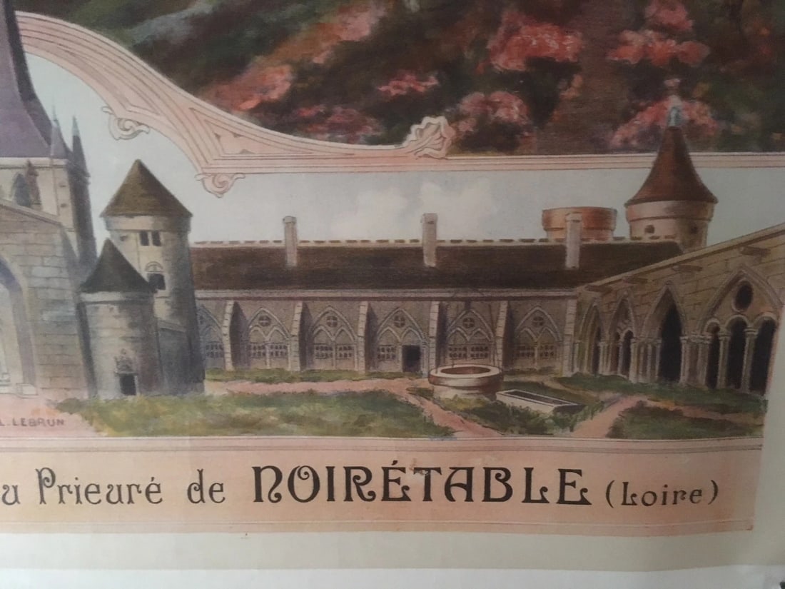 Original Vintage French "Cristille Liqueur" Poster Linen Backed - 6