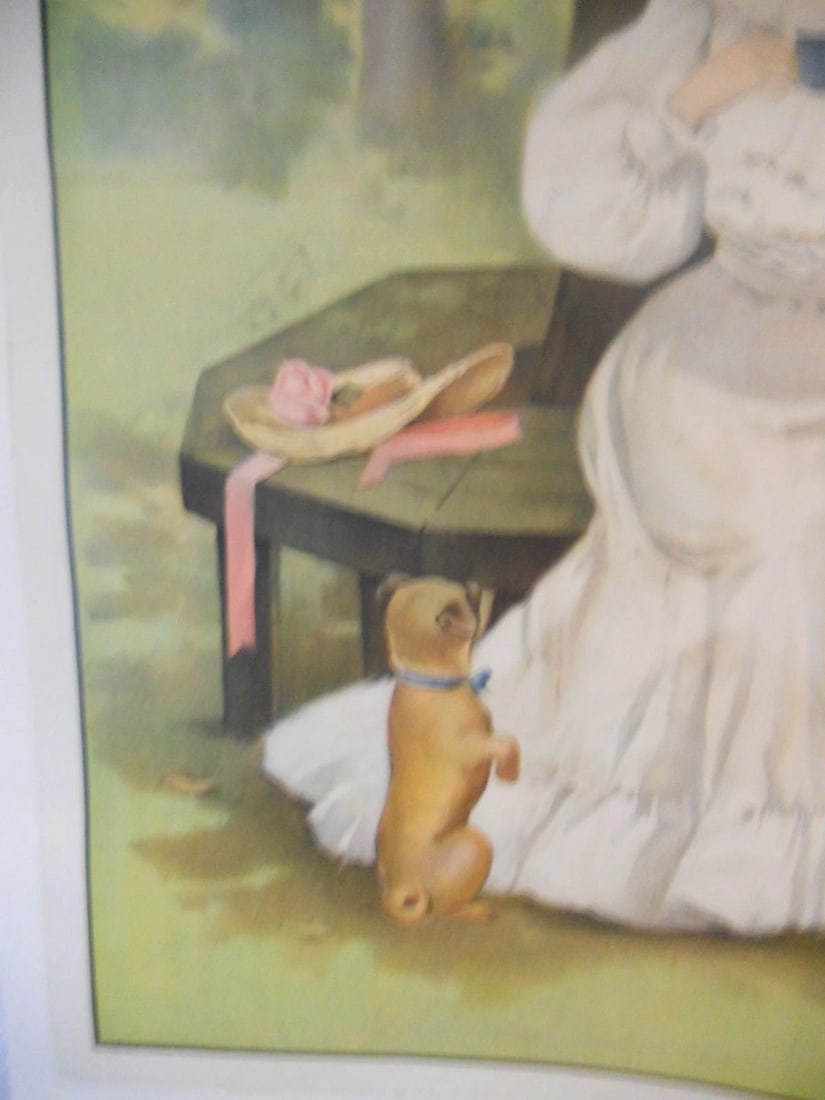 Original Vintage c.1920 Mazawatee English Tea Poster Linen Backed - 6