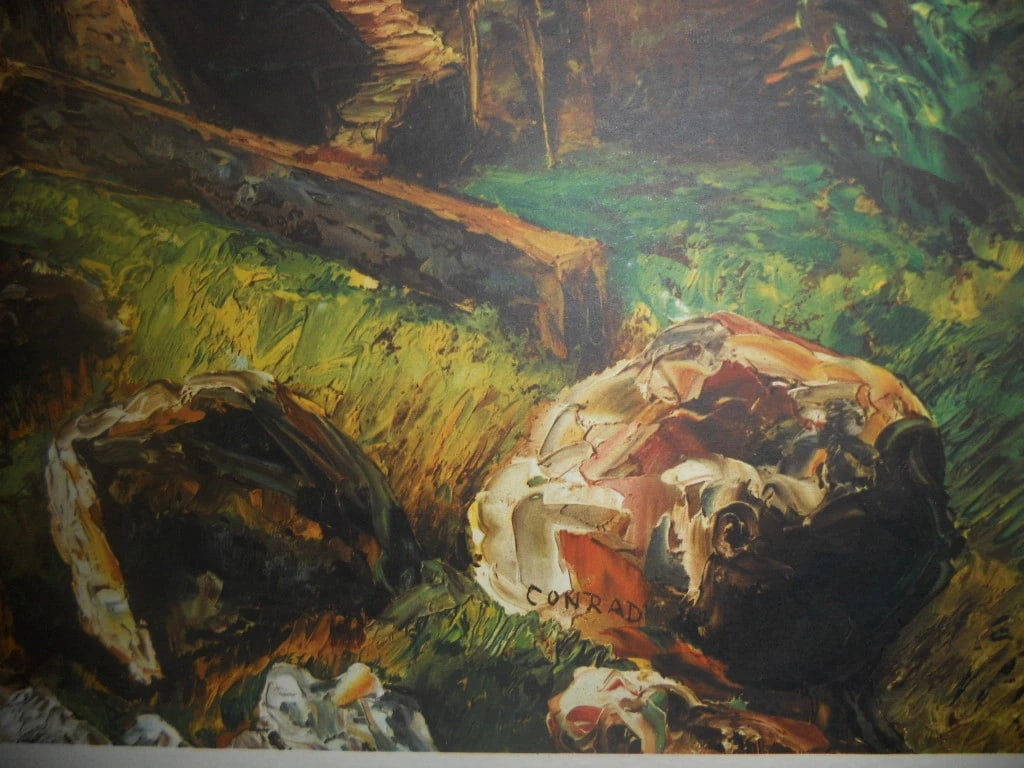 Original Vintage 1947 Auvergne FrenchTravel Poster Linen Backed - 3