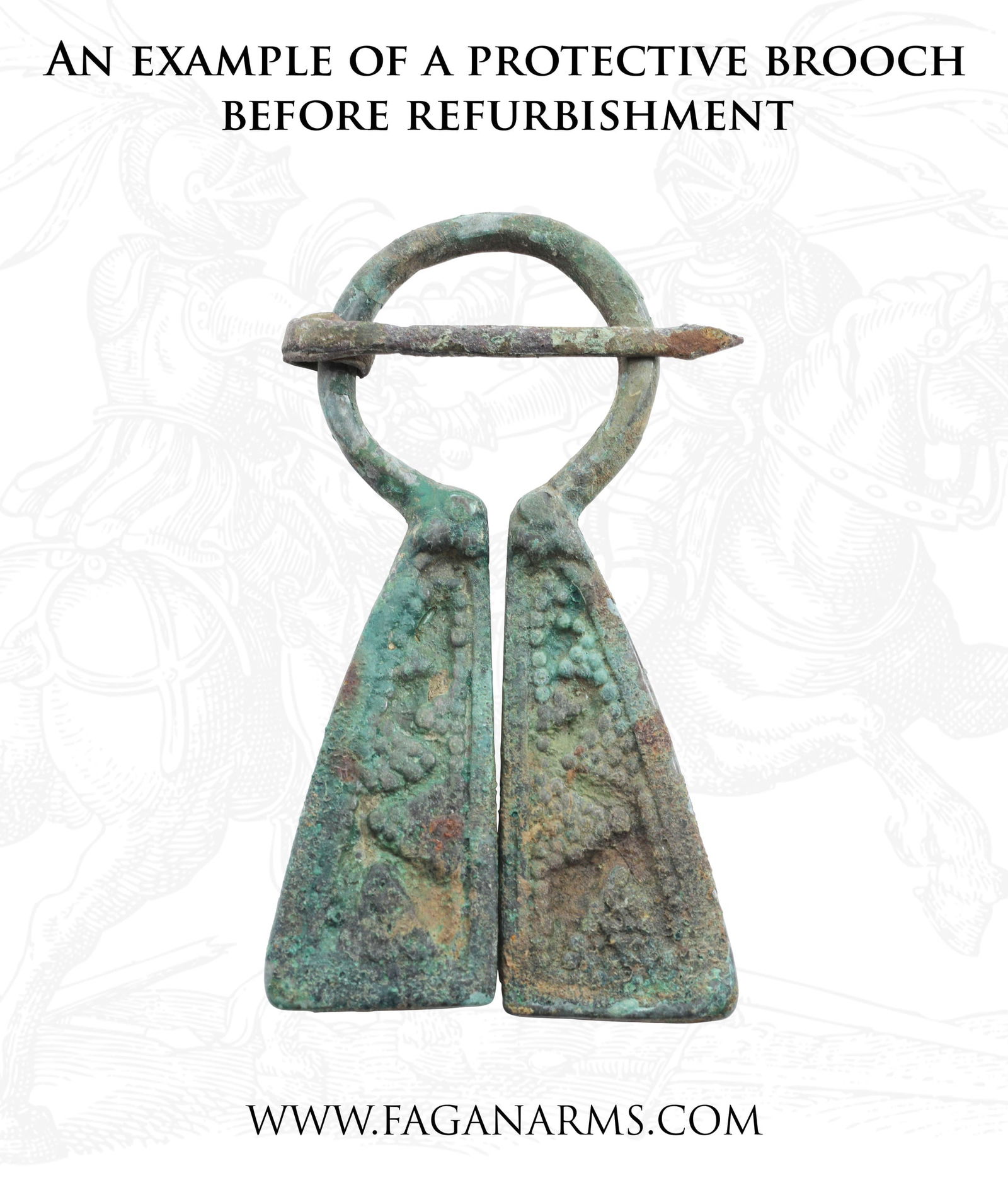 FINE VIKING PROTECTIVE BROOCH, C.950-1050 AD - 4