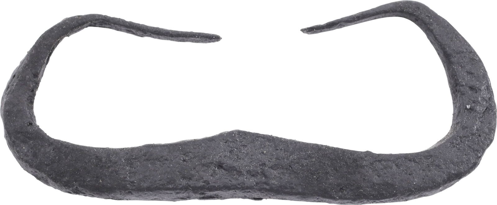 VIKING FLINT STRIKER/FIRE STARTER, C.900-1100 AD: From a group found in the Baltic hinterland. This accords specifically with Typology of Fire Starters from the Viking Age Norway (http://sagy.vikingove.cz/wp-content/uploads/2016/01/Norwegian-fire-str