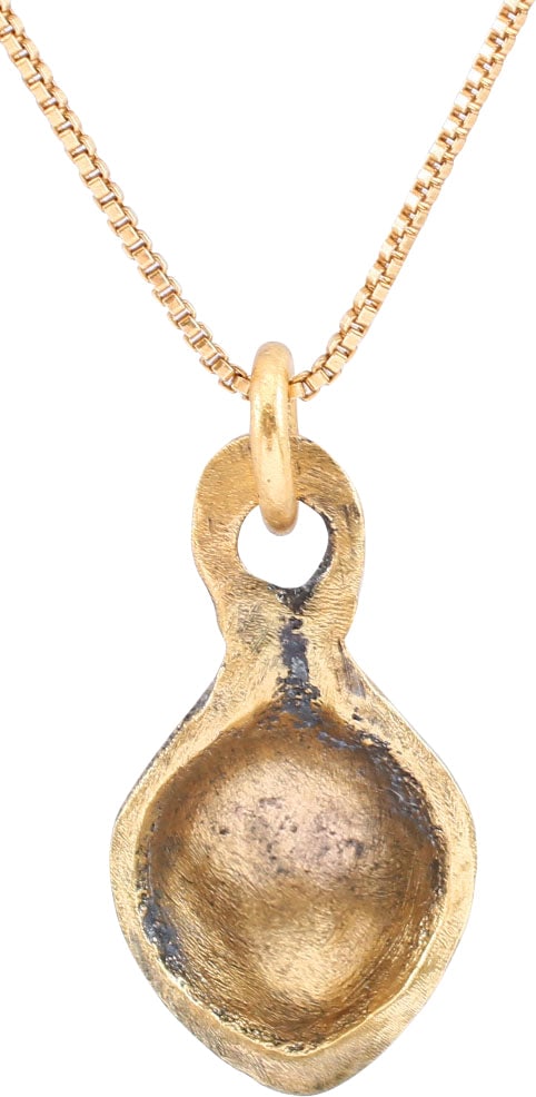 ANCIENT ROMAN SHELL PENDANT NECKLACE C.100-350 AD - 2