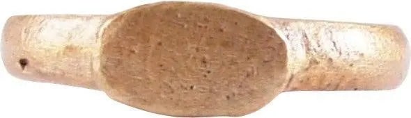 MEDIEVAL EUROPEAN MAN'S RING, 7TH-10TH C.AD, SIZE 9 (1 of 4)