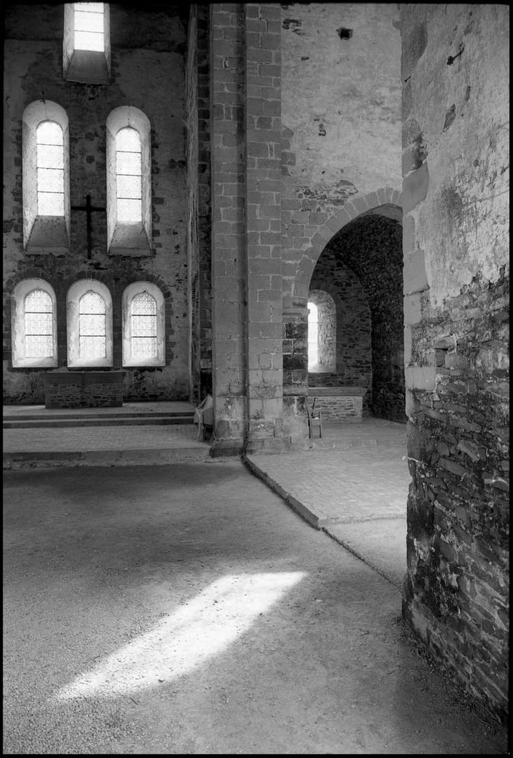 Light, Abbaye, Clairmont, France - Silver Gelatin (1 of 3)