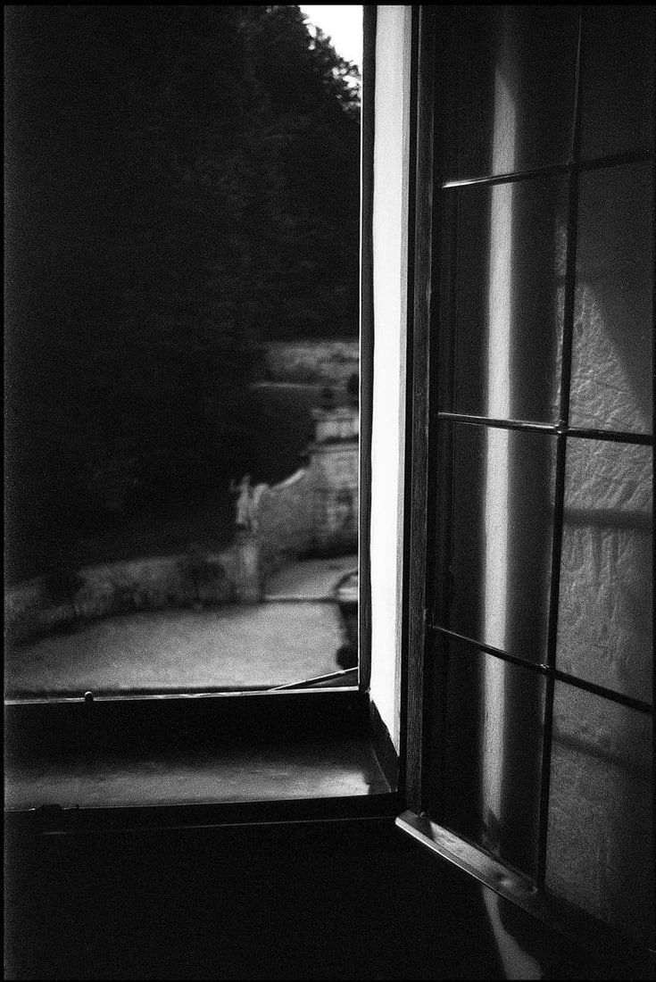 Window to Mirabelle Gardens, Salzburg, Austria - Silver Gelatin (1 of 3)
