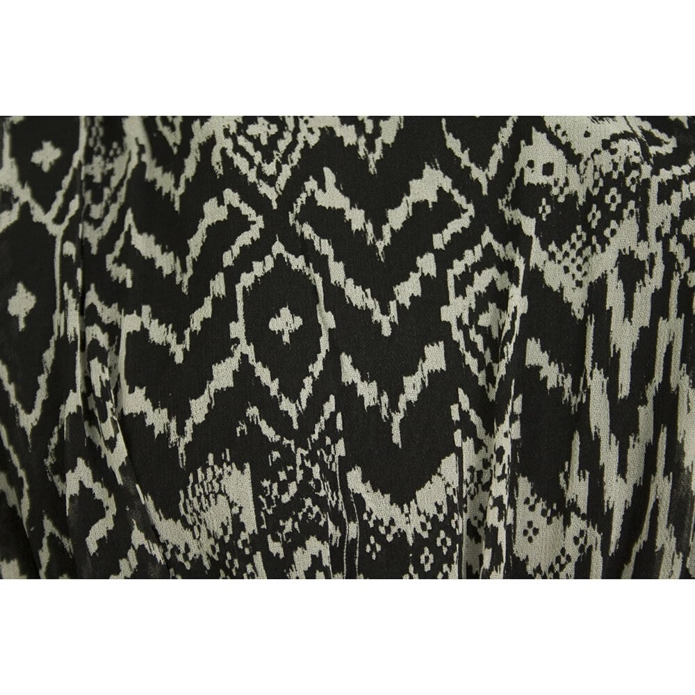 IRO Black & White Cantela Print Viscose Mini Dress size 36 - 5