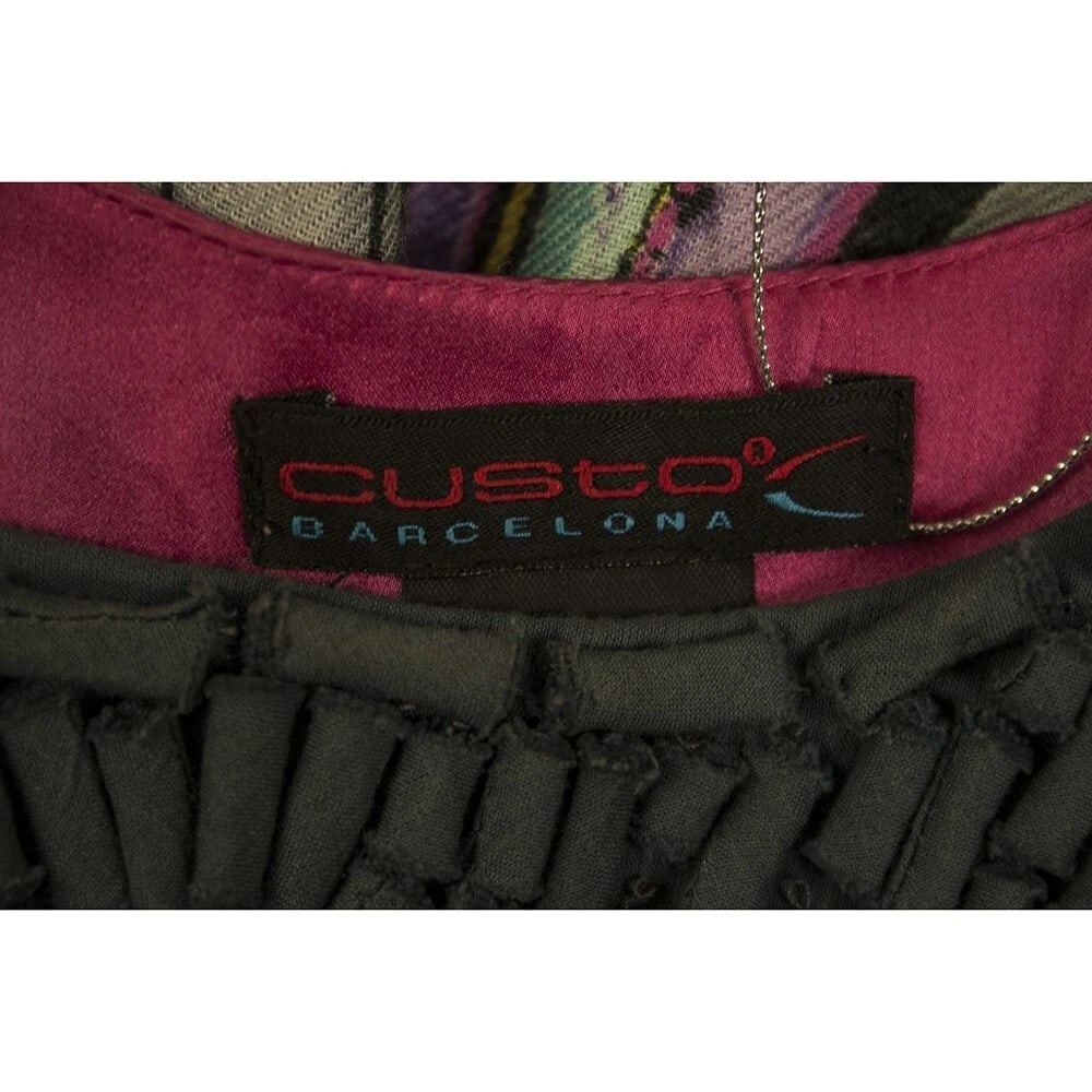 Custo Barcelona Multicolored Round Neckline Sleeveless Mini Dress size 3 - 5