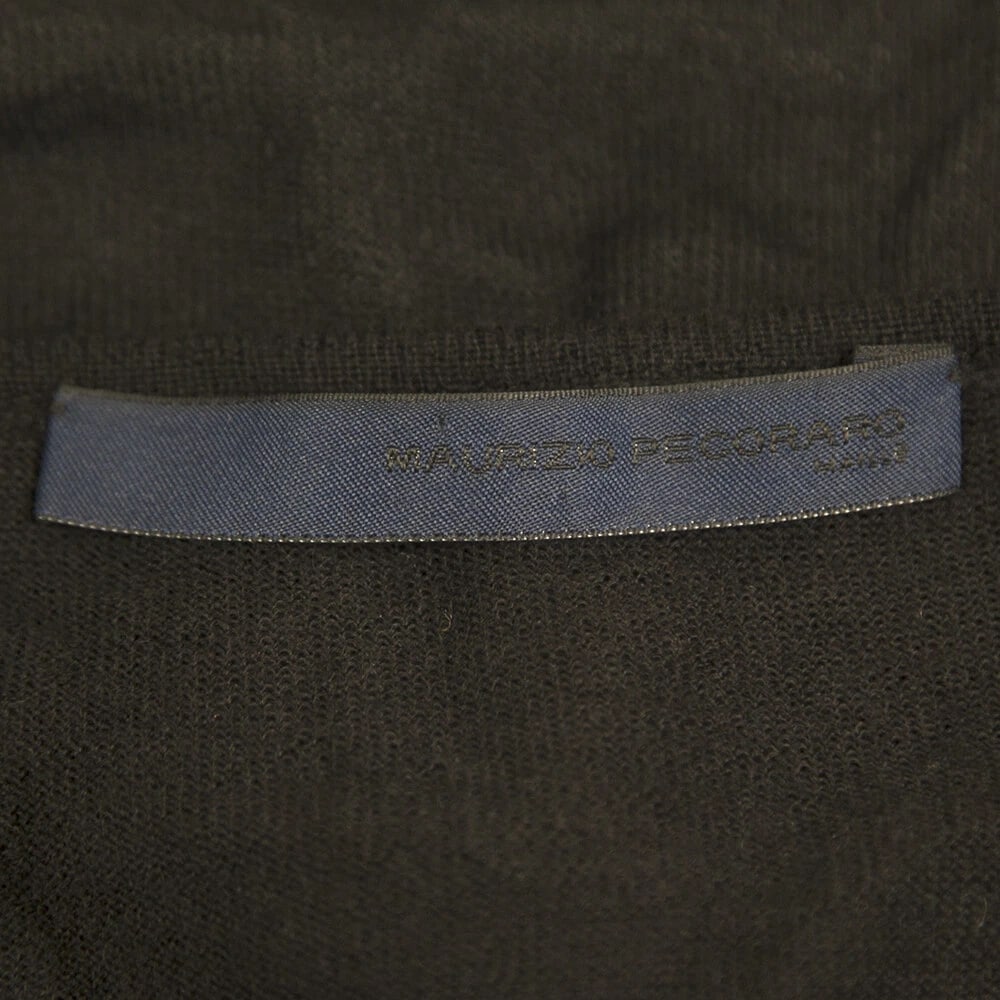 Maurizio Pecoraro Black 100% Cashmere Beaded Sleeveless Camisole cami Top Sz 42 - 3