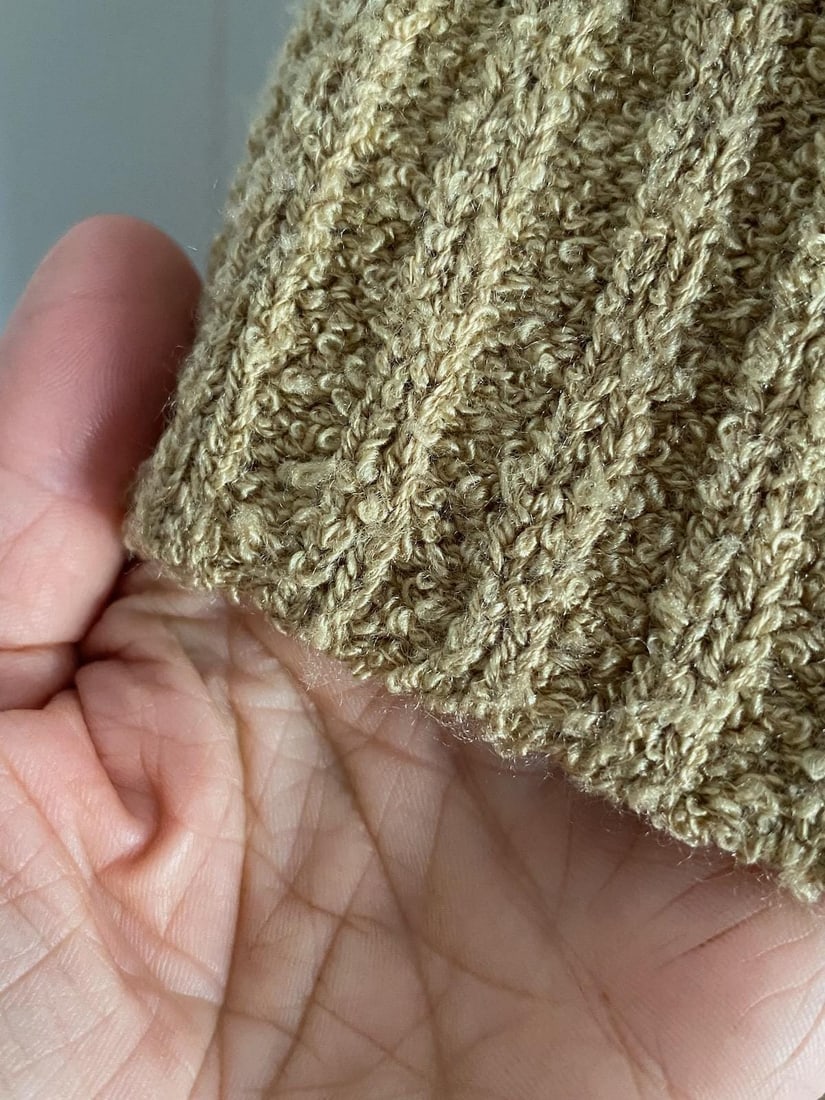 Vintage 1970s Camel Sweater Vest Acrylic Wool Blend Sz M - 7