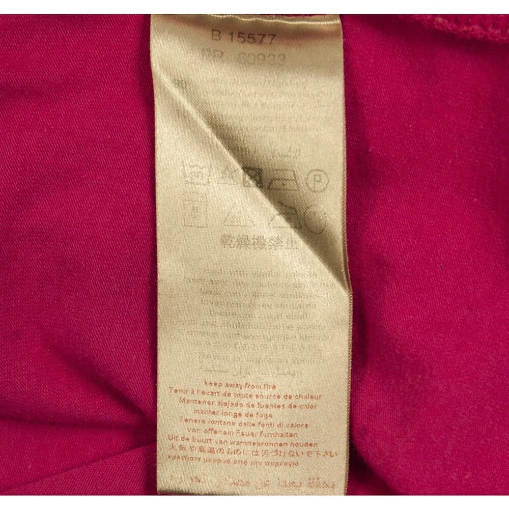 Burberry Fuchsia Pink Sleeveless Fitted T- Shirt Top 14 yrs girl or Women XS - 5