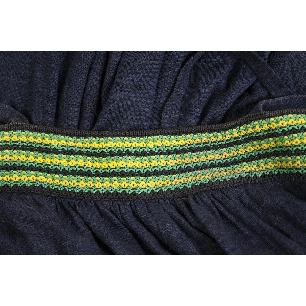 M Missoni Blue Linen Spaghetti Straps Summer Long dress size M - 6