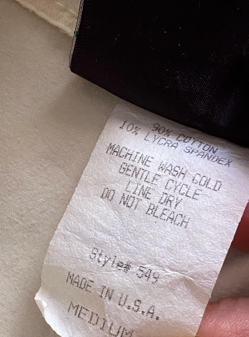 Vintage 1980s Off White Stirrup Pants Womens S M - 10