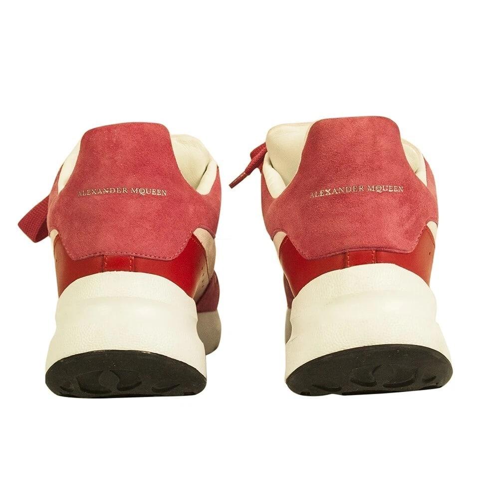 ALEXANDER MCQUEEN Oversized Runner Low-Top Sneakers JOEY Red & Pink size 37,5 - 7