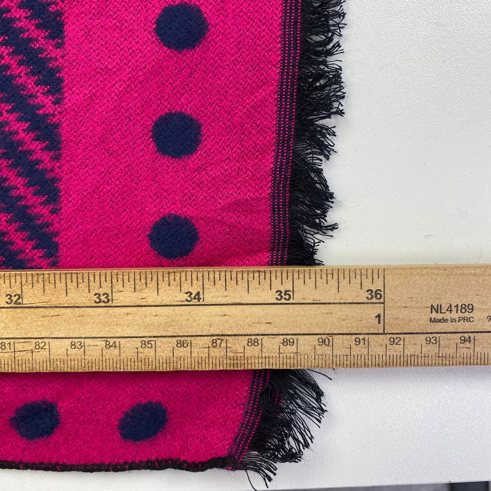 Chanel Large Silk & Wool Shawl Scarf - 9