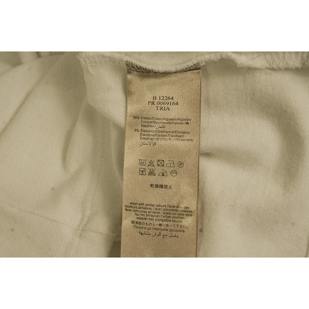 Burberry White Short Sleeve Polo Mini Length Dress size 12 yrs Girl or XXS Women - 5