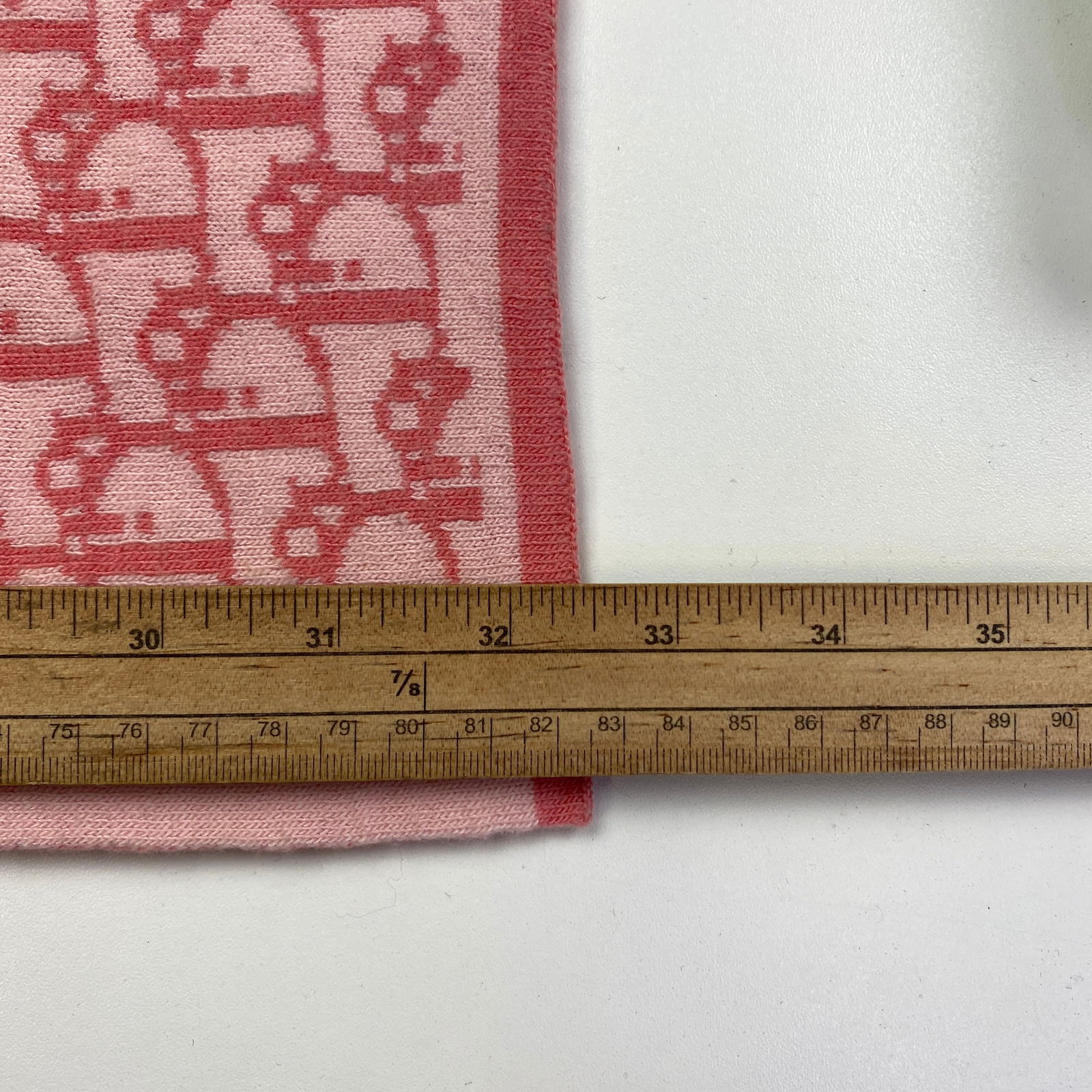 Christian Dior Paris Pink Large Scarf - 10