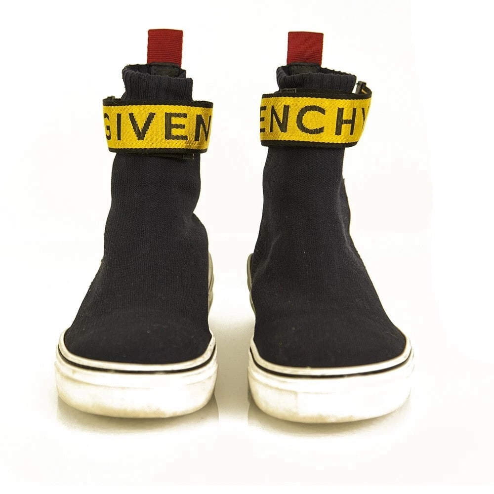 Givenchy Paris George V Sock Blue Yellow Signature Sneakers retailed at 650$ - 2