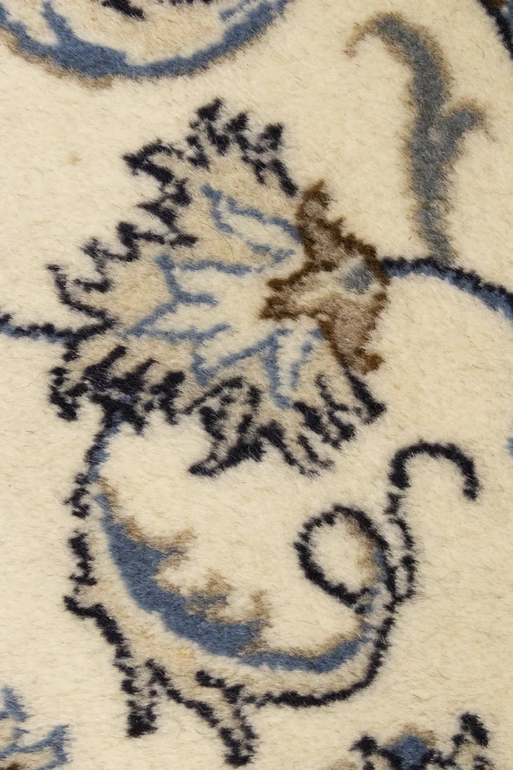 Cream Floral 2'3X4'6 Classic Persian Oriental Rug - 11