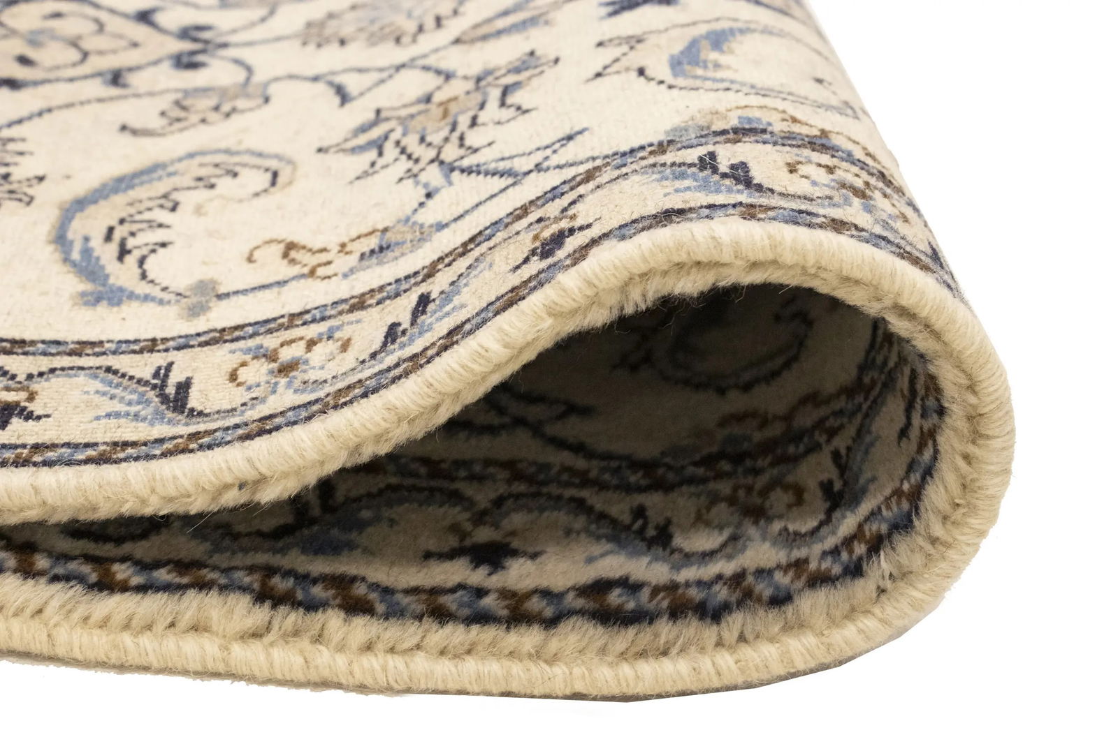 Cream Floral 2'3X4'6 Classic Persian Oriental Rug - 15