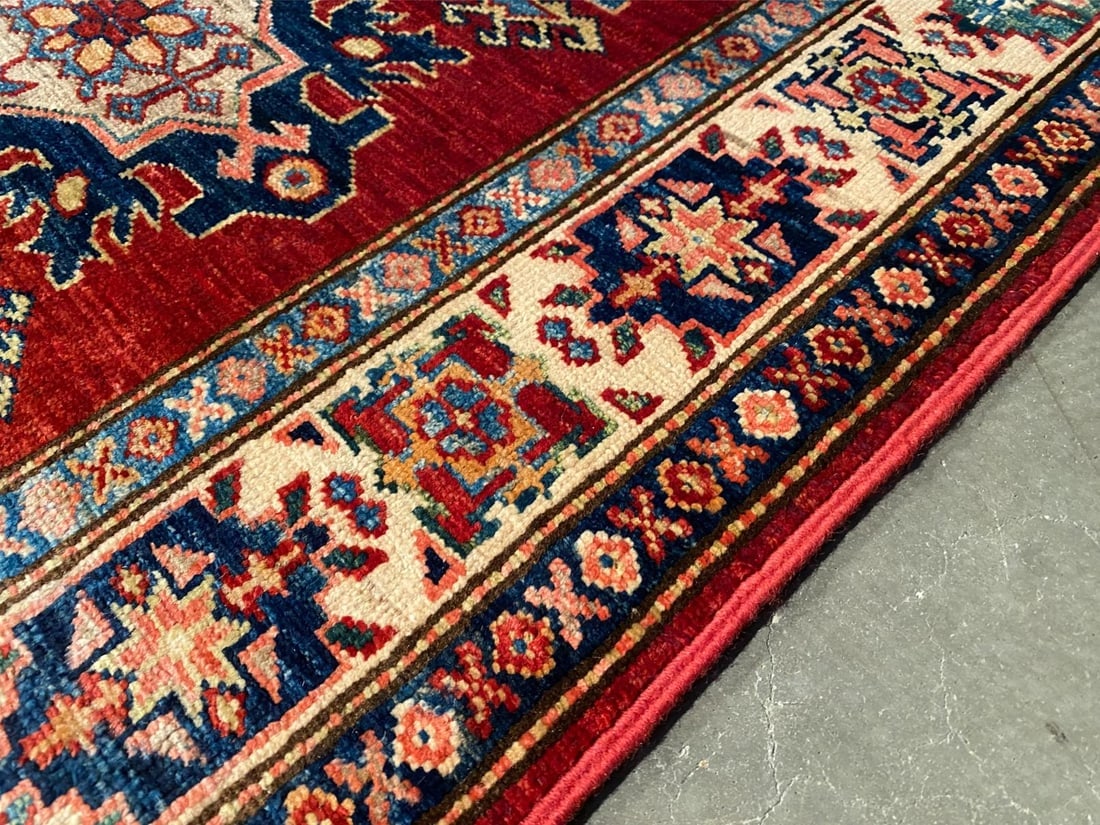FINE SUPER KAZAK RUNNER 2'.7"x9'.8" - 7