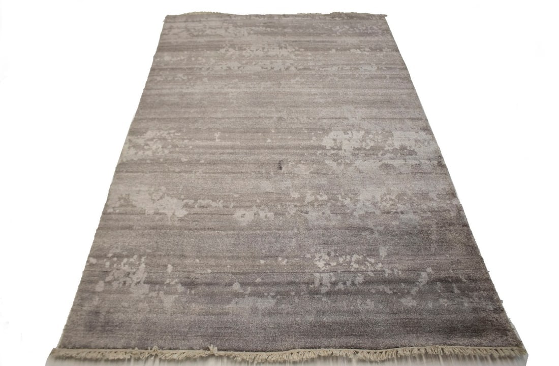 Warm Stone Abstract 5X8 Modern Oriental Rug - 12