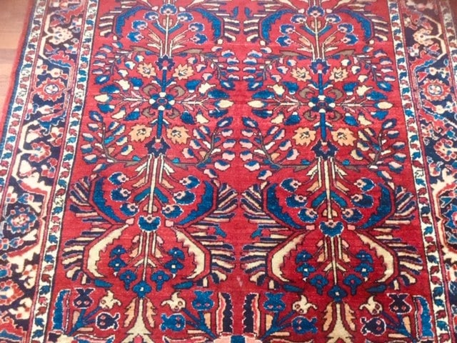 1920 Persian Lilihan Rug,, excellent, 5'.2" x 6'.2" - 4