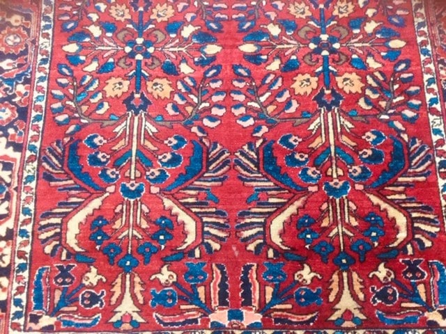 1920 Persian Lilihan Rug,, excellent, 5'.2" x 6'.2" - 7