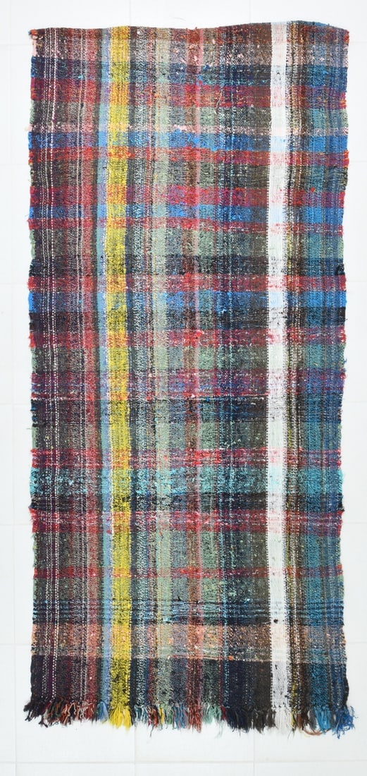 3'4'' x 7'5'' Turkish Flatweave Kilim Rug - 60580 (1 of 20)