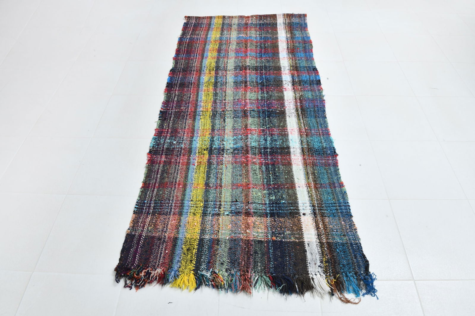 3'4'' x 7'5'' Turkish Flatweave Kilim Rug - 60580 - 2