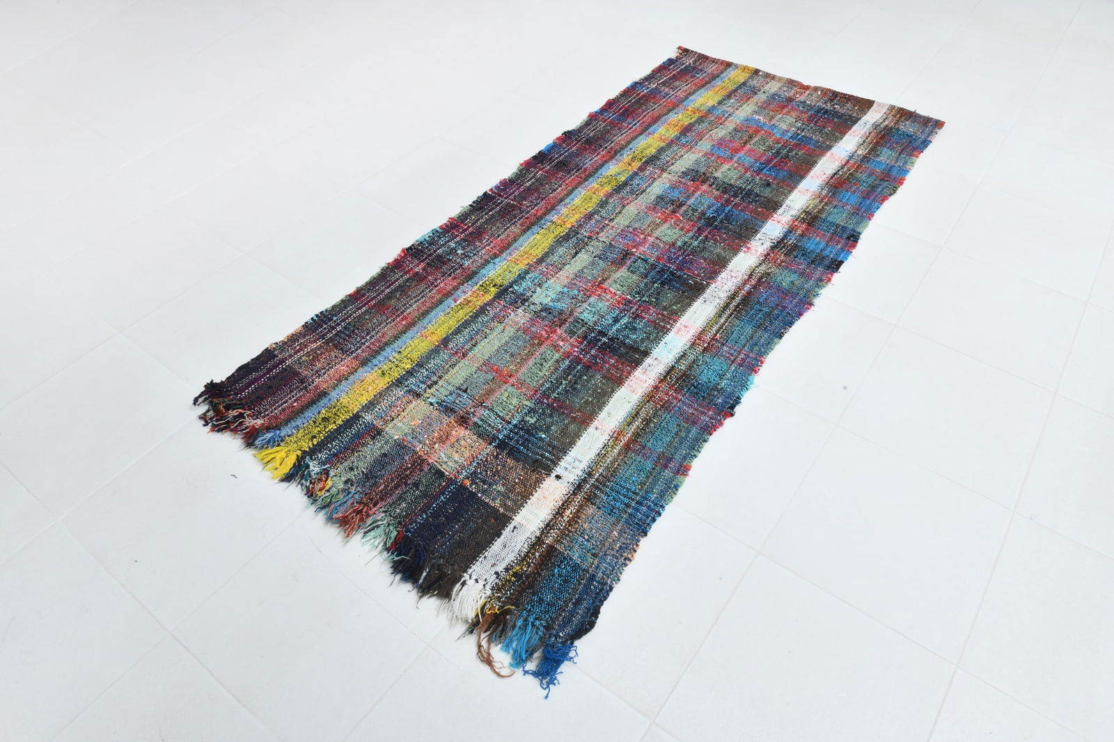 3'4'' x 7'5'' Turkish Flatweave Kilim Rug - 60580 - 3