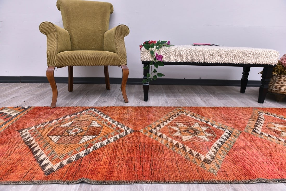 2'11'' x 11'9'' Turkish Handmade Kilim Rug - 22929 - 4