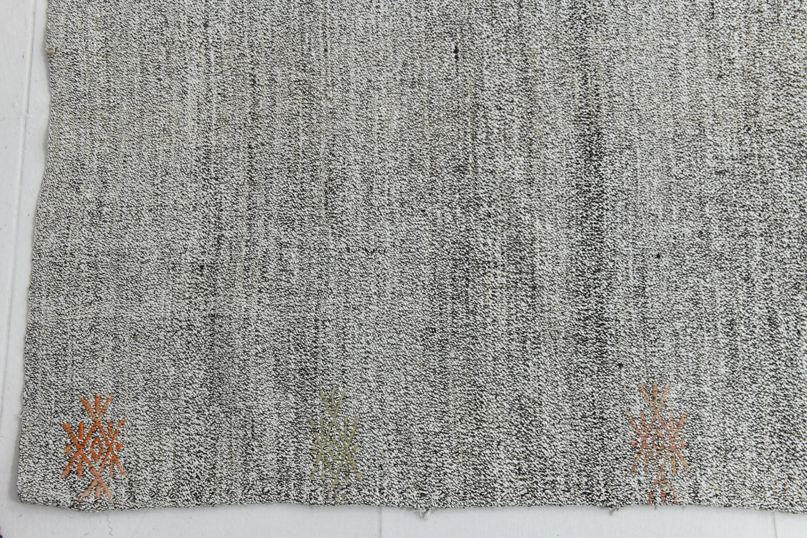 6'7'' x 7'5'' Turkish Flatweave Kilim Rug - 60750 - 17