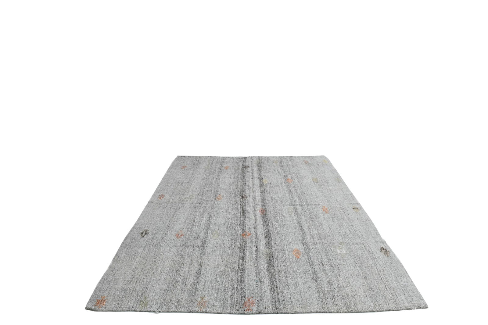 6'7'' x 7'5'' Turkish Flatweave Kilim Rug - 60750 - 2