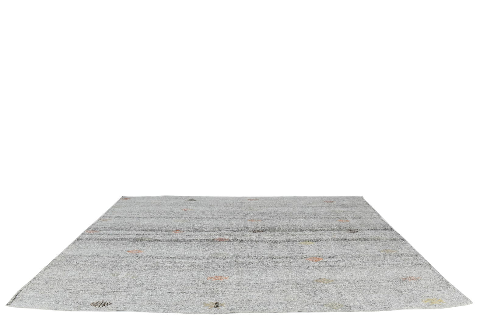 6'7'' x 7'5'' Turkish Flatweave Kilim Rug - 60750 - 3