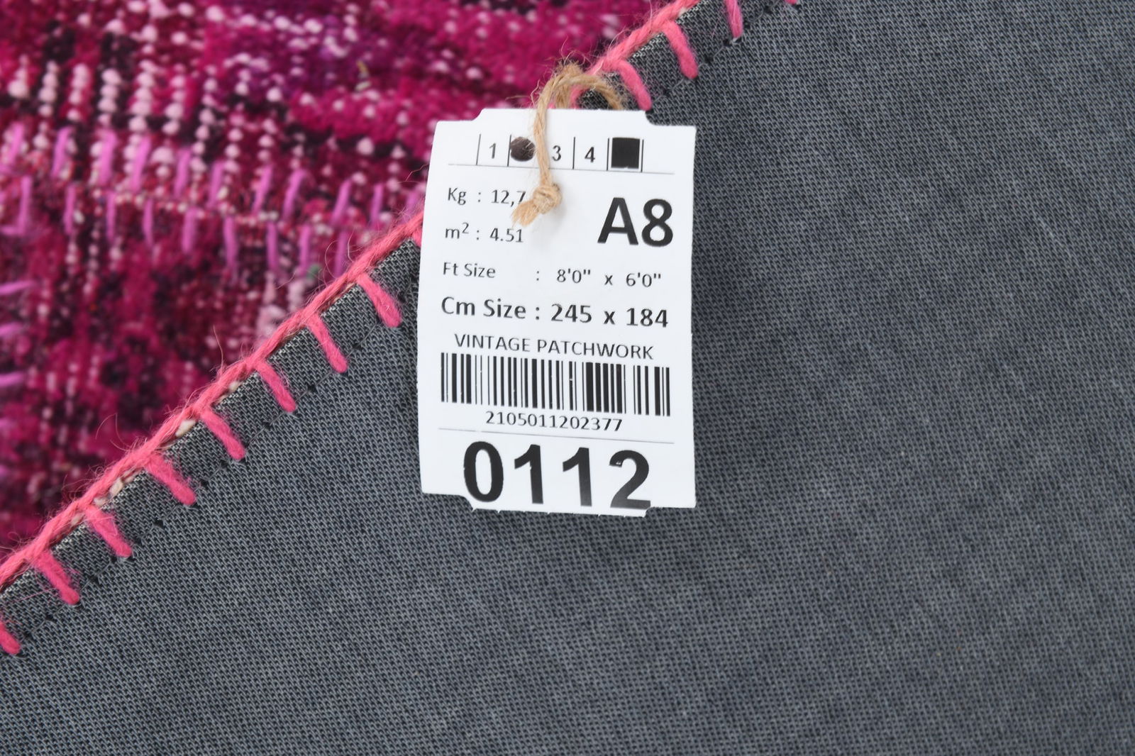 6'0'' x 8'0'' Turkish Handmade Kilim Rug - 112 - 20