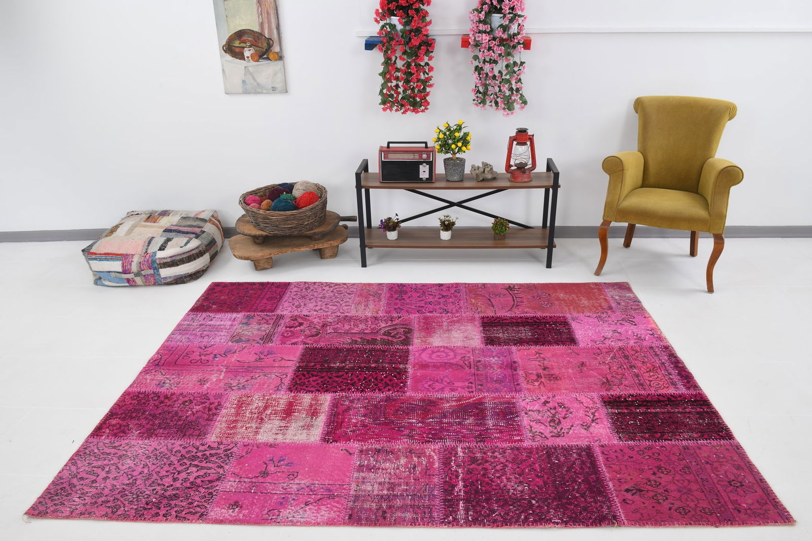 6'0'' x 8'0'' Turkish Handmade Kilim Rug - 112 - 5