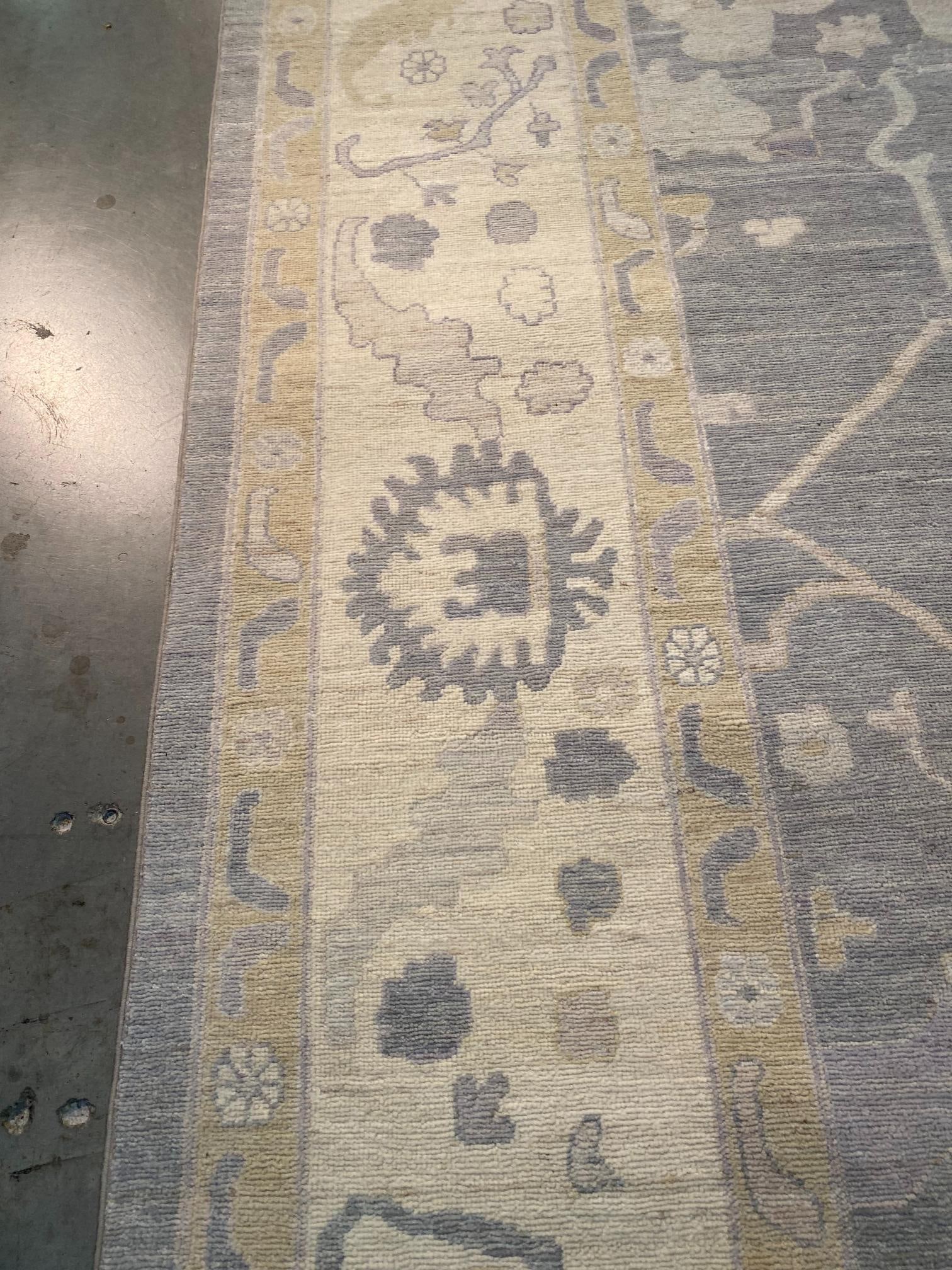 Magnificent Oushak Rug 9.1x12' - 4