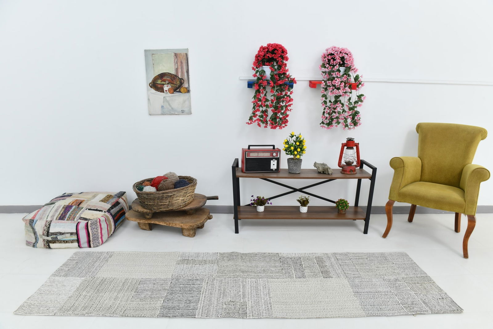 2'5'' x 8'5'' Turkish Flatweave Kilim Rug - 60748 - 6