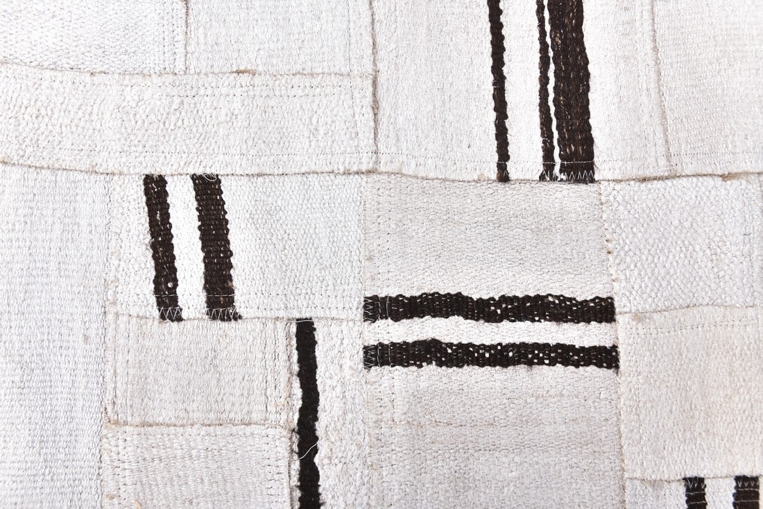 4'11'' x 6'6'' Turkish Hemp Patchwork Rug - 240057 - 5