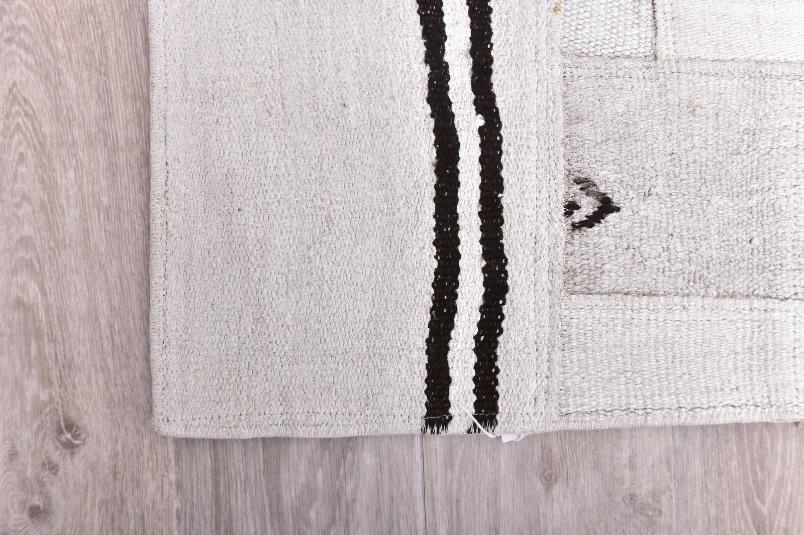 4'11'' x 6'6'' Turkish Hemp Patchwork Rug - 240057 - 8