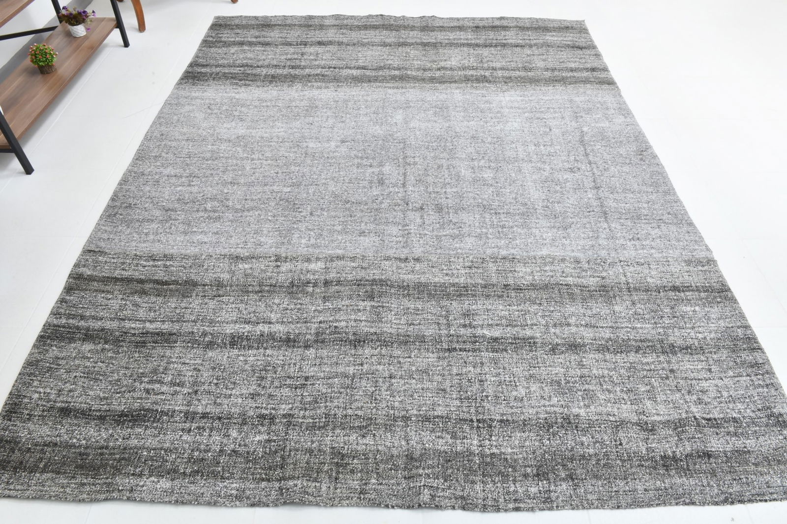 7'3'' x 9'3'' Turkish Flatweave Kilim Rug - 60529 - 8