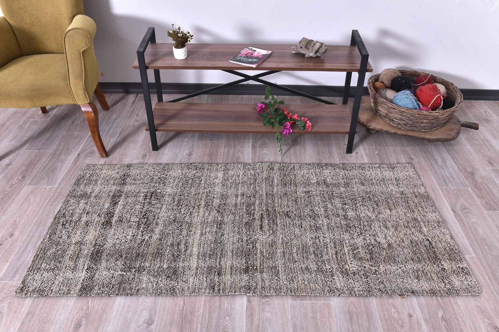 2'7'' x 6'1'' Turkish Flatweave Kilim Rug - 240592 (1 of 13)