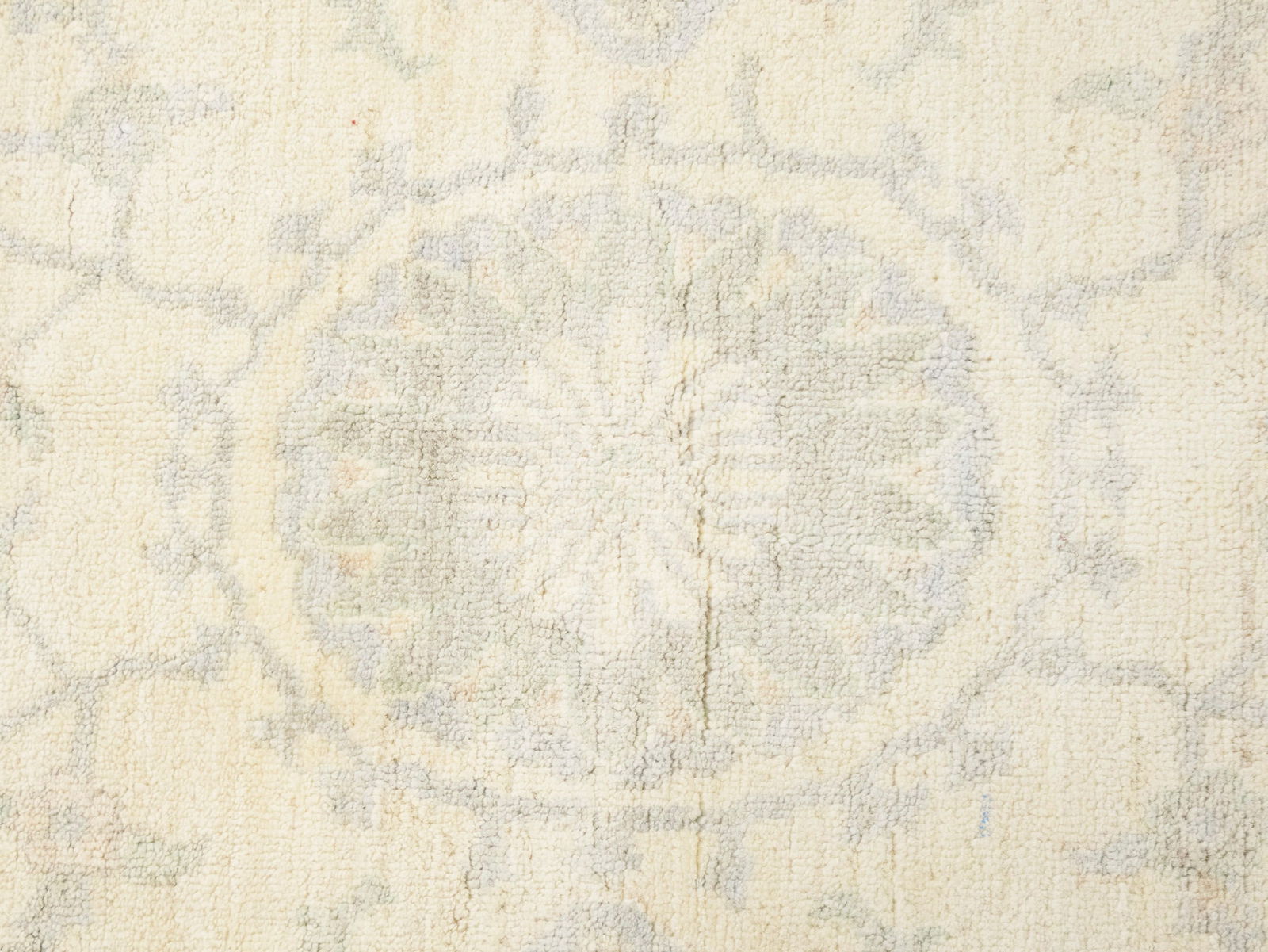 Beige Floral Chobi Peshawar 4X6 Pakistan Oriental Rug - 7