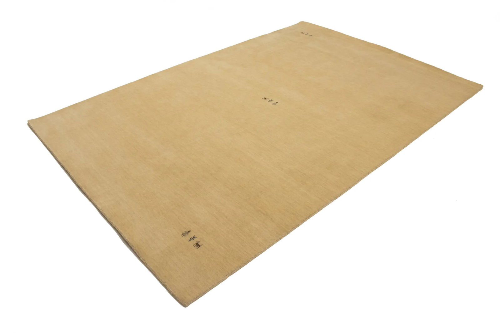 Cream Tribal 5X8 Gabbeh Modern Rug - 3